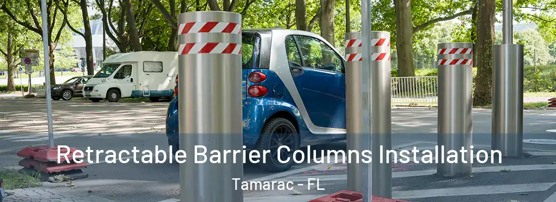  Retractable Barrier Columns Installation Tamarac - FL